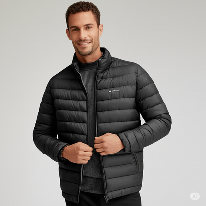 Men's Slim Waterproof Down Jacket - OutfitLondon