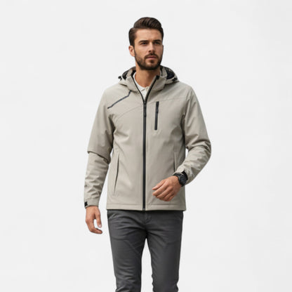 Warm Men's Fleece Insulated Coat - OutfitLondon