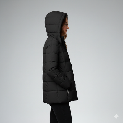 Warm Women's Quilted Puffer Jacket Coat