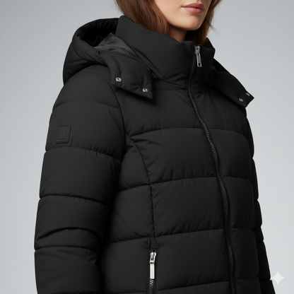 Warm Women's Quilted Puffer Jacket Coat