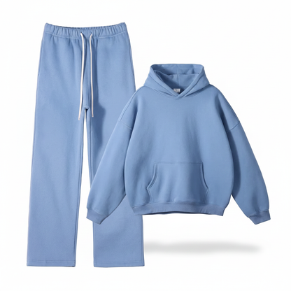 Cozy Men's Fleece Hoodie & Comfortable Sweatpants