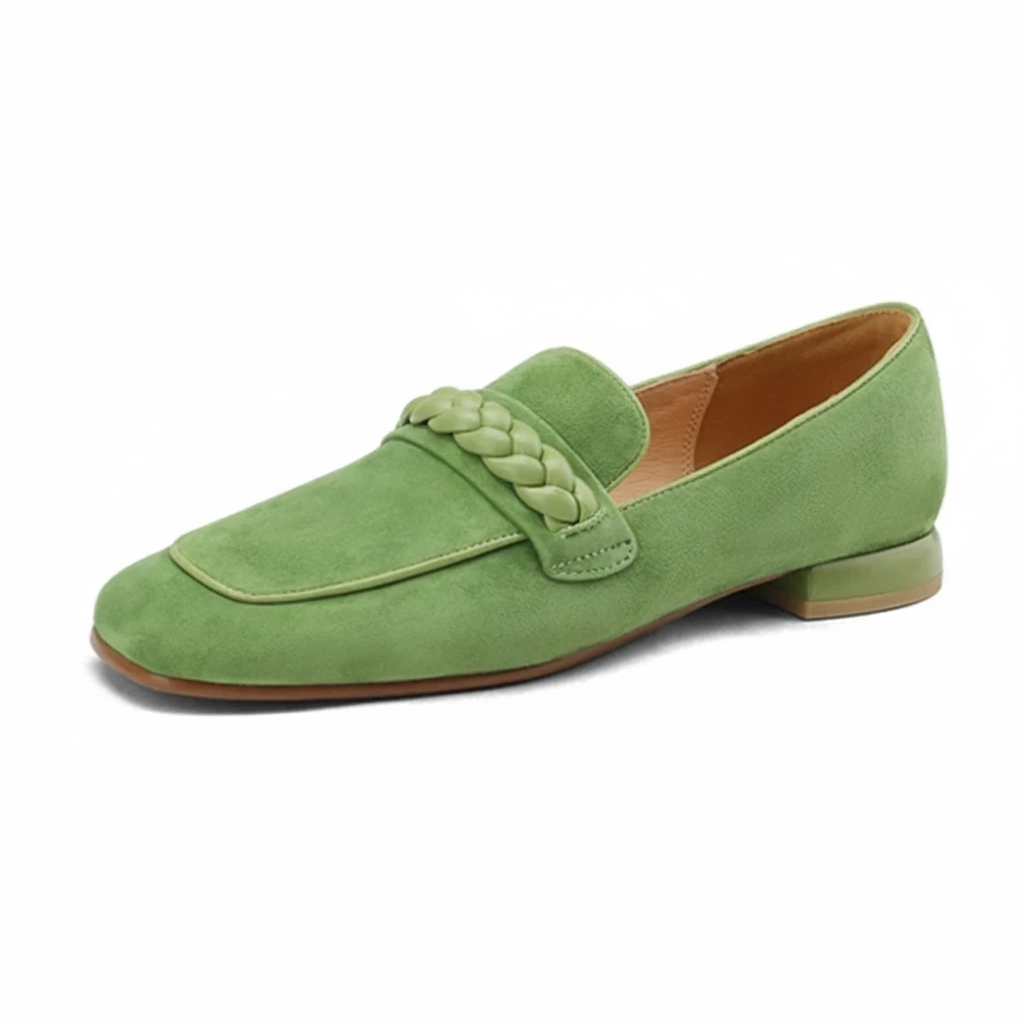 Genuine Leather Comfort Women's Slip On Shoes - OutfitLondon