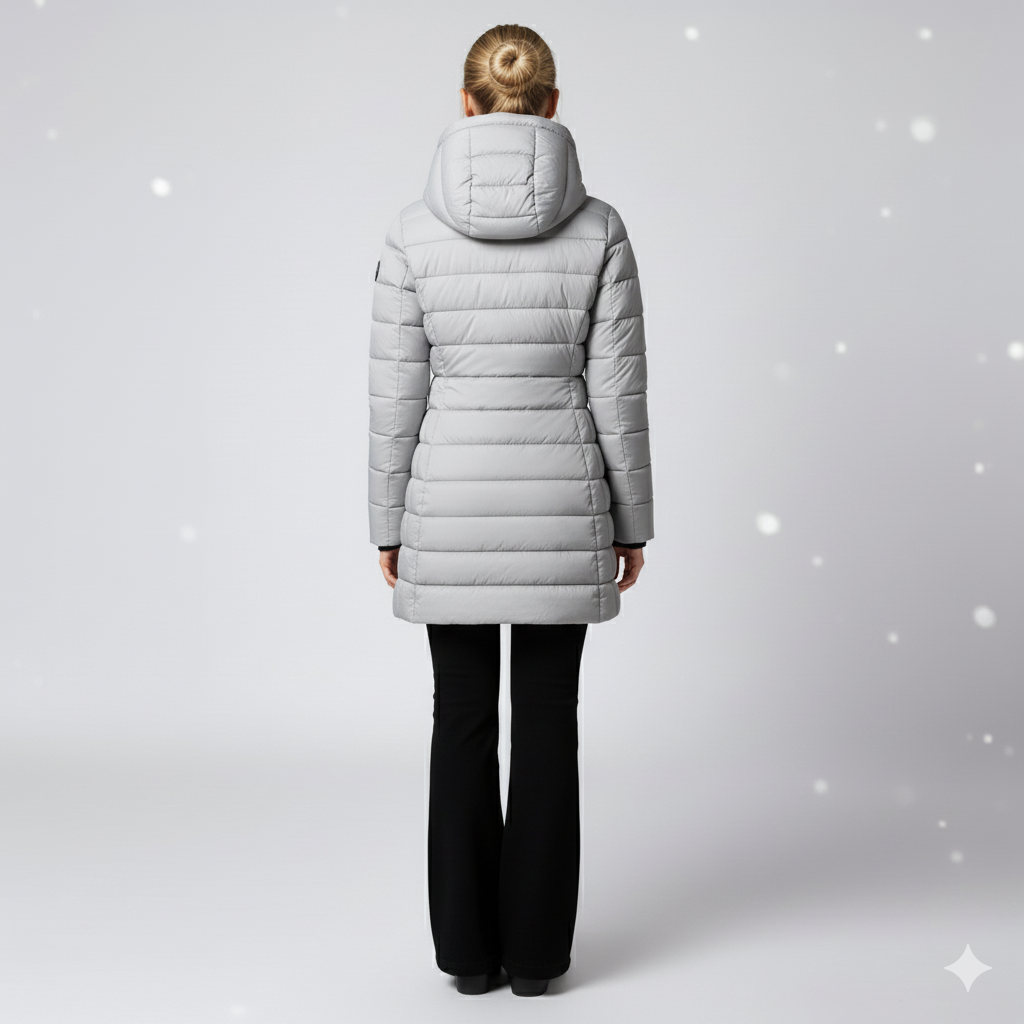 Warm Women's Full Zip Puffer Coat