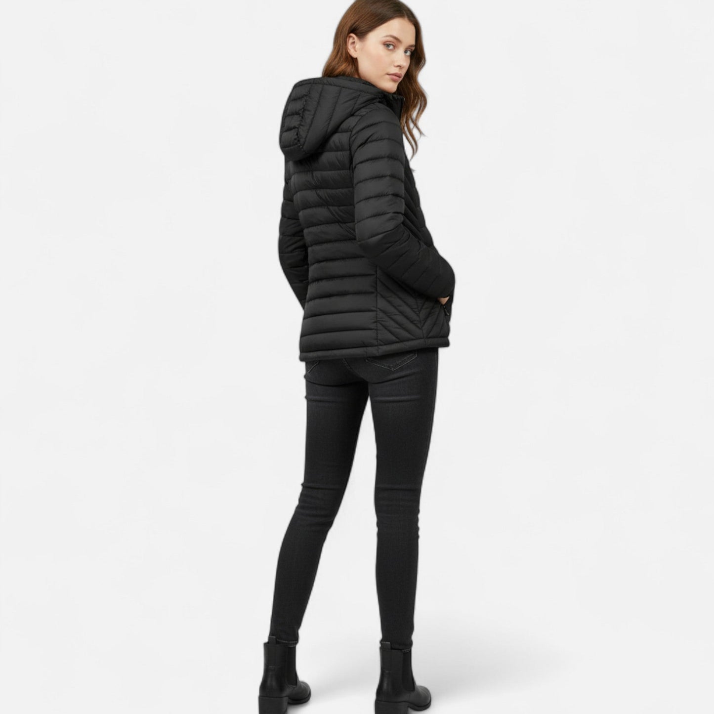 Women's Warm Waterproof Parka Coat