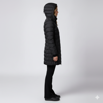 Warm Women's Full Zip Puffer Coat
