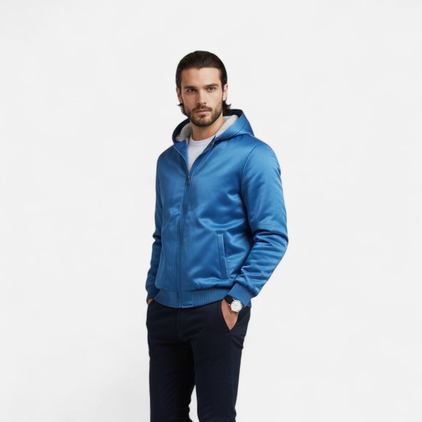 Thermal Fleece Lined Men's Parka Jacket - OutfitLondon