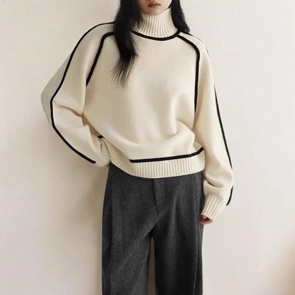 Women's Knit Turtleneck Sweater