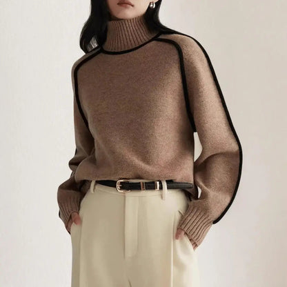 Women's Knit Turtleneck Sweater