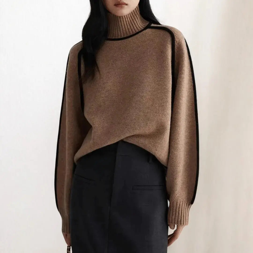 Women's Knit Turtleneck Sweater