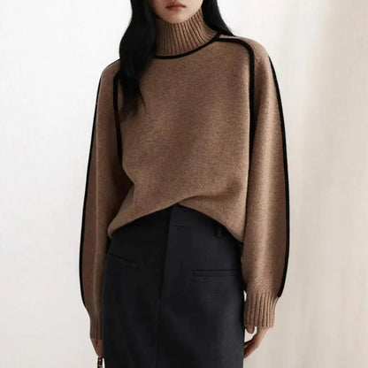 Women's Knit Turtleneck Sweater