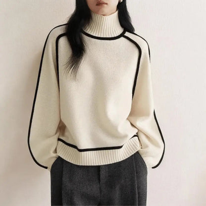 Women's Knit Turtleneck Sweater