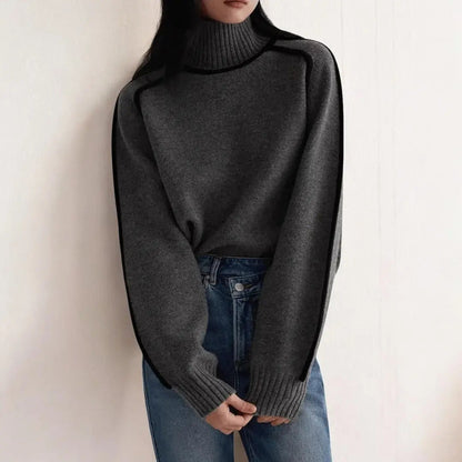 Women's Knit Turtleneck Sweater