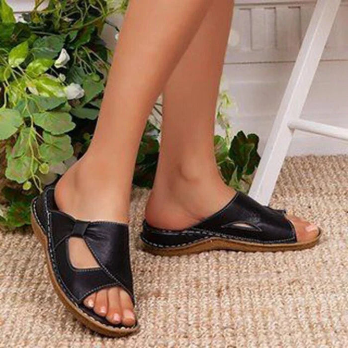 Genelle Sandals | Comfort Open Toe Sandals