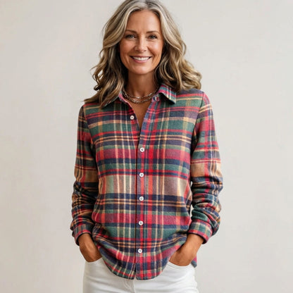 Soft Plaid Flannel Shirt