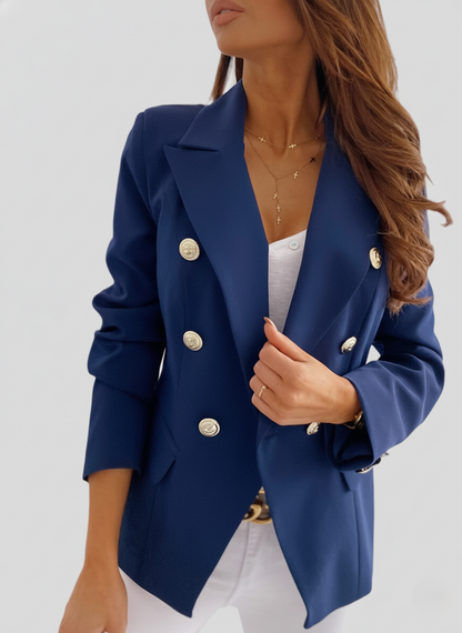 Classic Fit Double Breasted Blazer