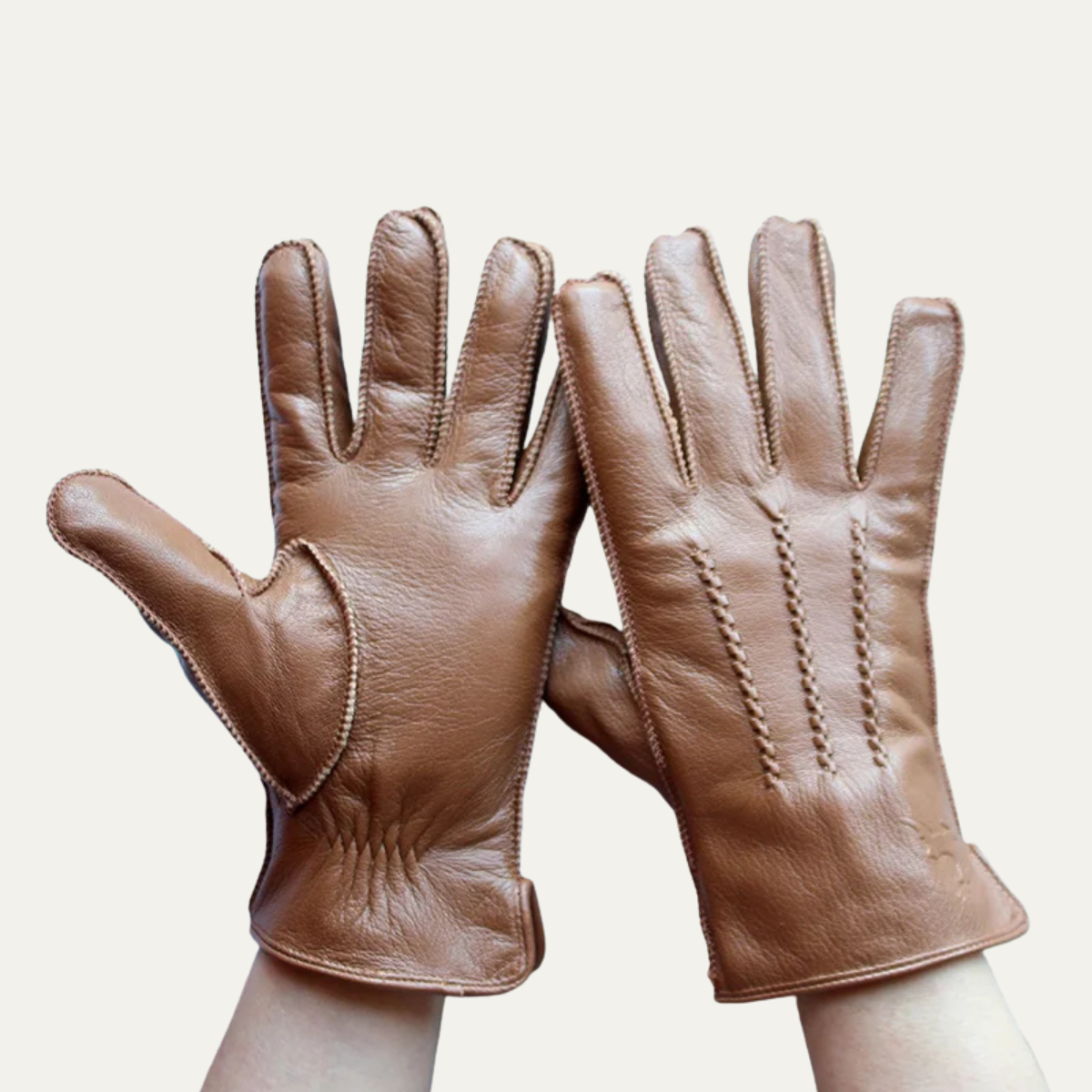 Warm Men's Fleece Lined Winter Gloves