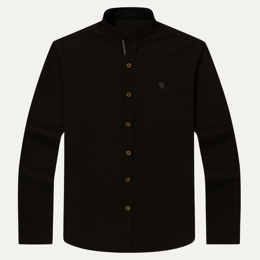 Relaxed Fit Men's Classic Button Down Shirt - OutfitLondon