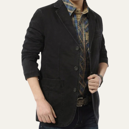 Relaxed Fit Men's Slim Lightweight Jacket