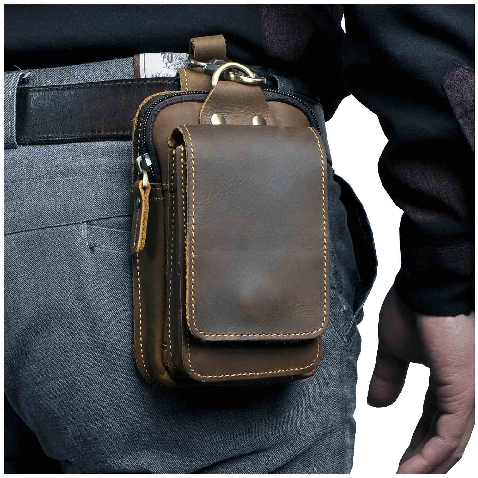 Small Classic PU Leather Crossbody Bag - OutfitLondon
