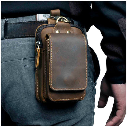 Small Classic PU Leather Crossbody Bag - OutfitLondon