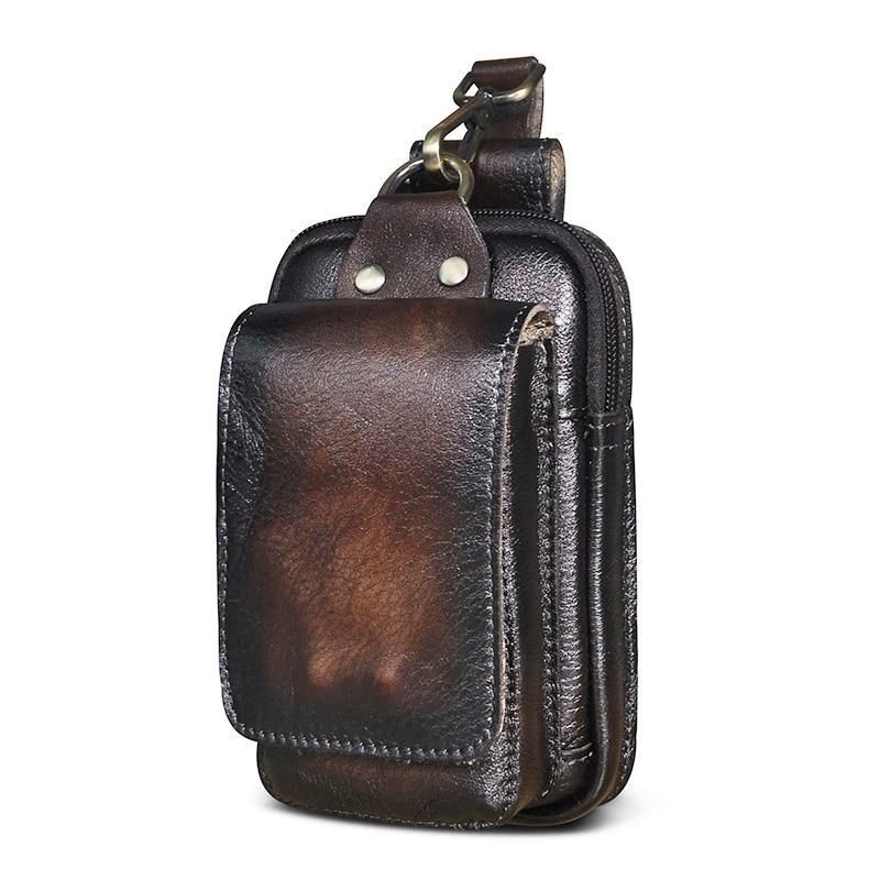Small Classic PU Leather Crossbody Bag