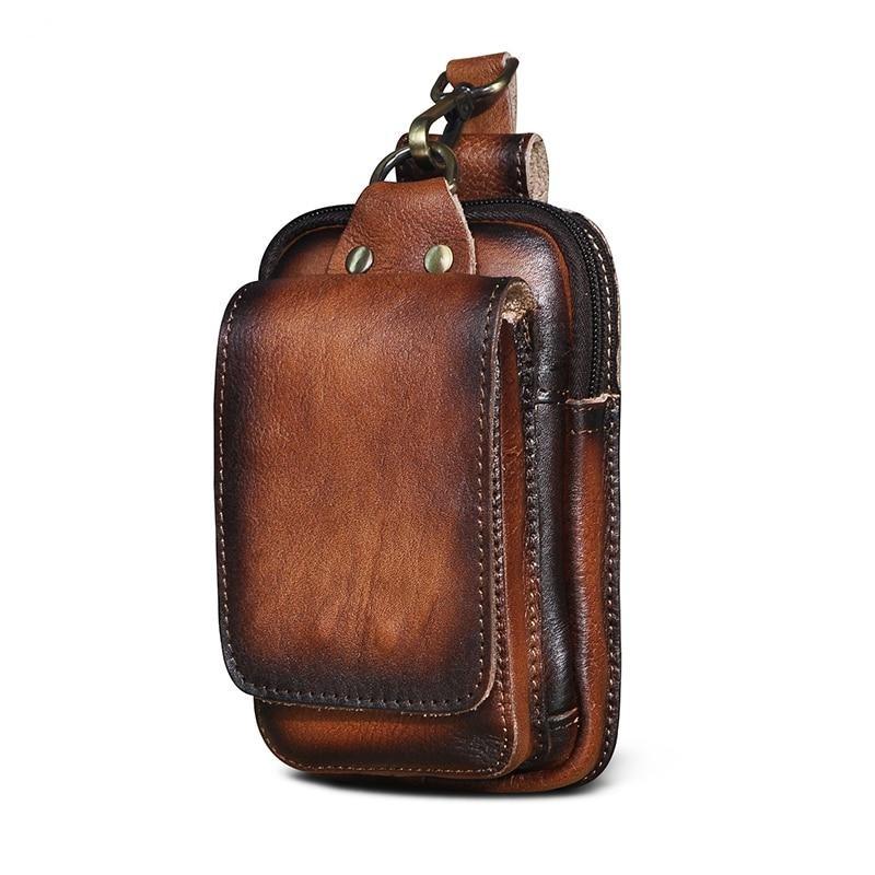 Small Classic PU Leather Crossbody Bag