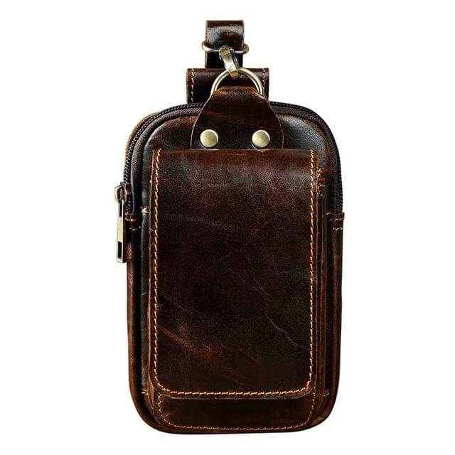 Small Classic PU Leather Crossbody Bag