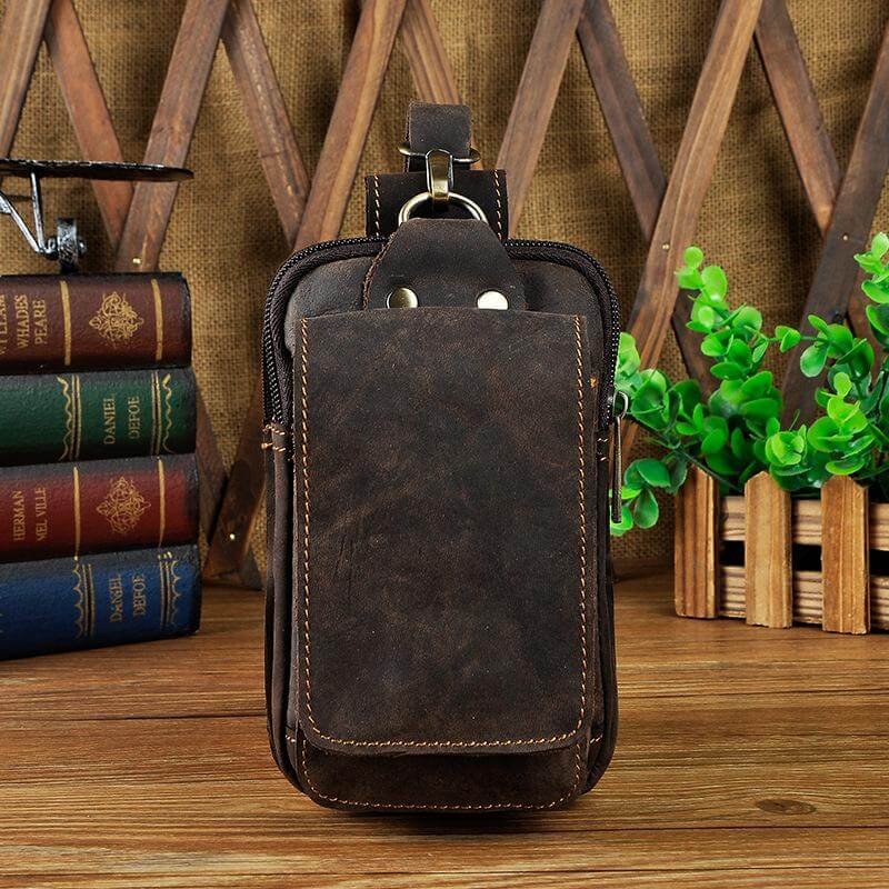 Small Classic PU Leather Crossbody Bag
