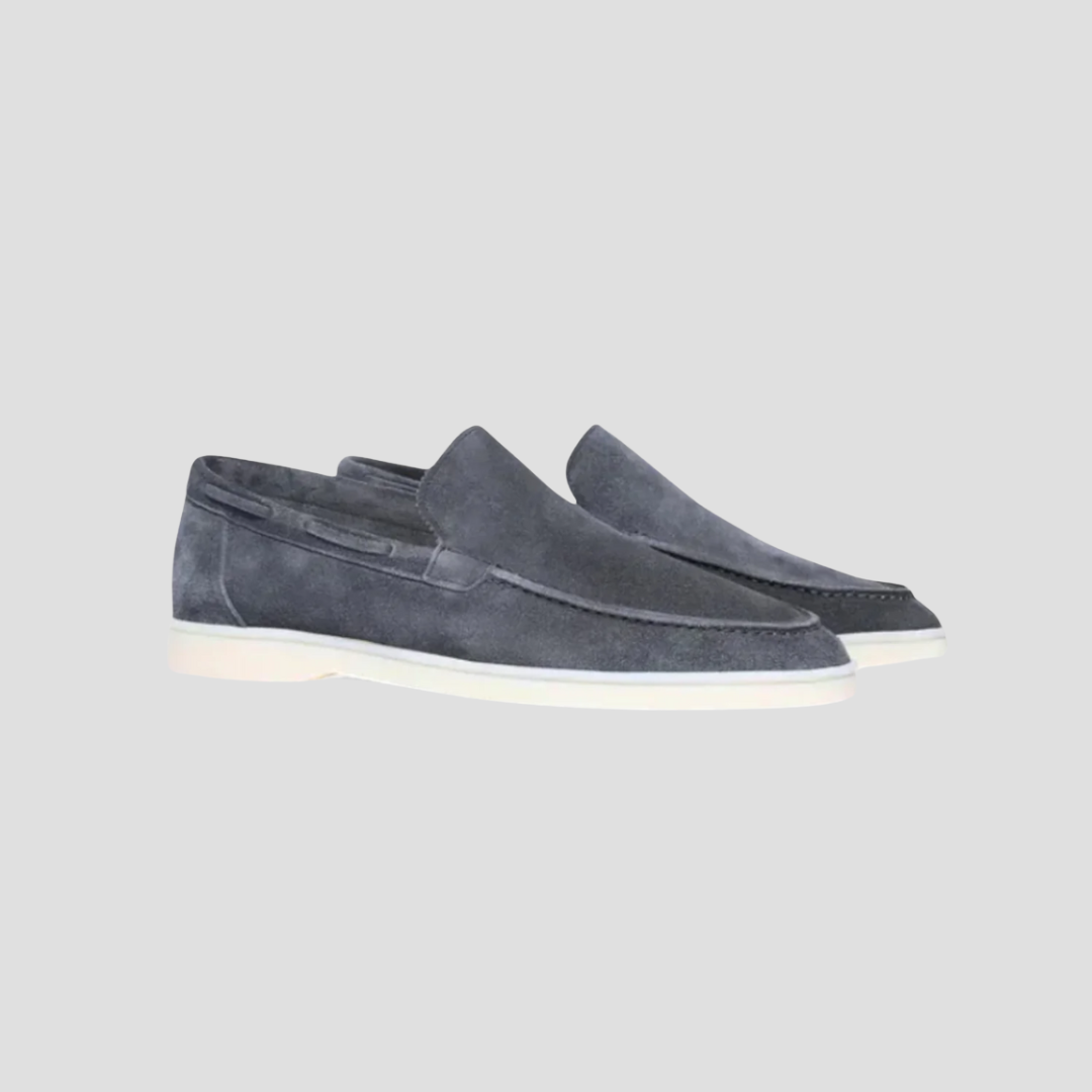 Men's Leather Comfort Loafers - OutfitLondon