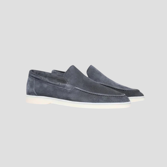 Men's Leather Comfort Loafers - OutfitLondon