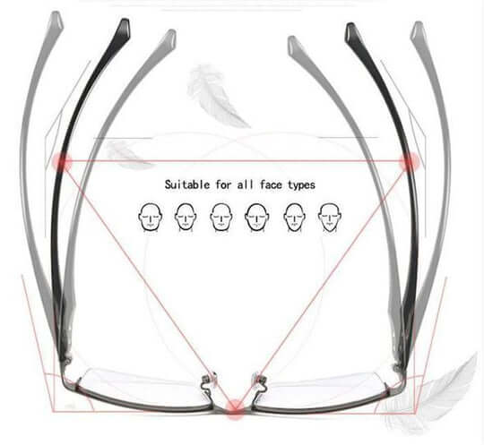 Clear Prescription Progressive Glasses