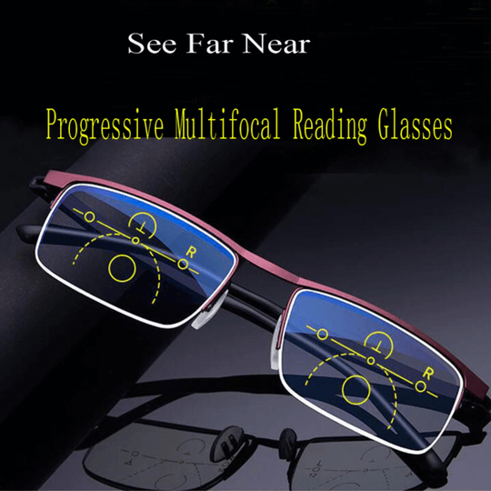Advanced Prescription Reading Glasses with Clear Lenses
