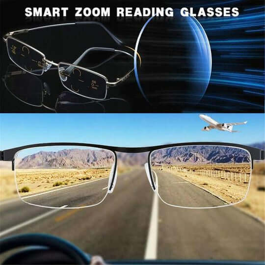 Advanced Prescription Reading Glasses with Clear Lenses