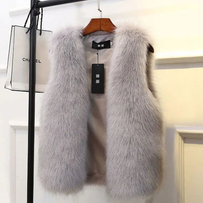 Soft Women's Faux Fur Padded Jacket