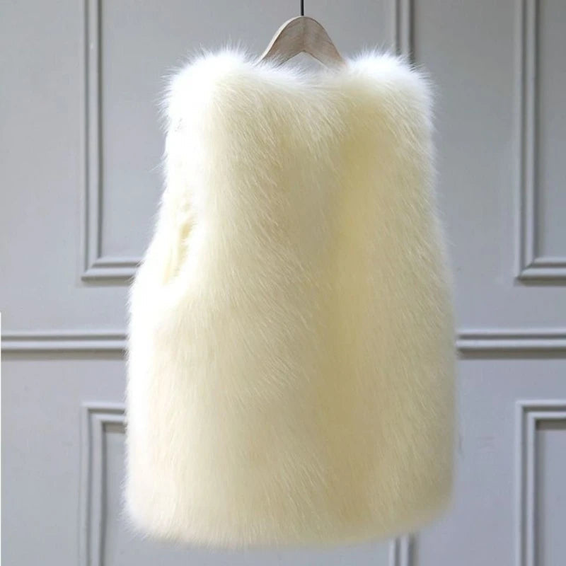Soft Women's Faux Fur Padded Jacket