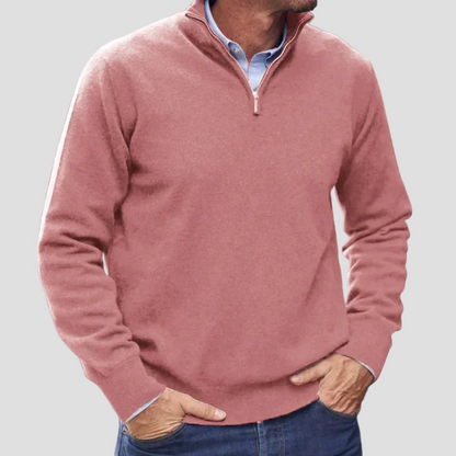 Men's Crew Neck Soft Knit Sweater