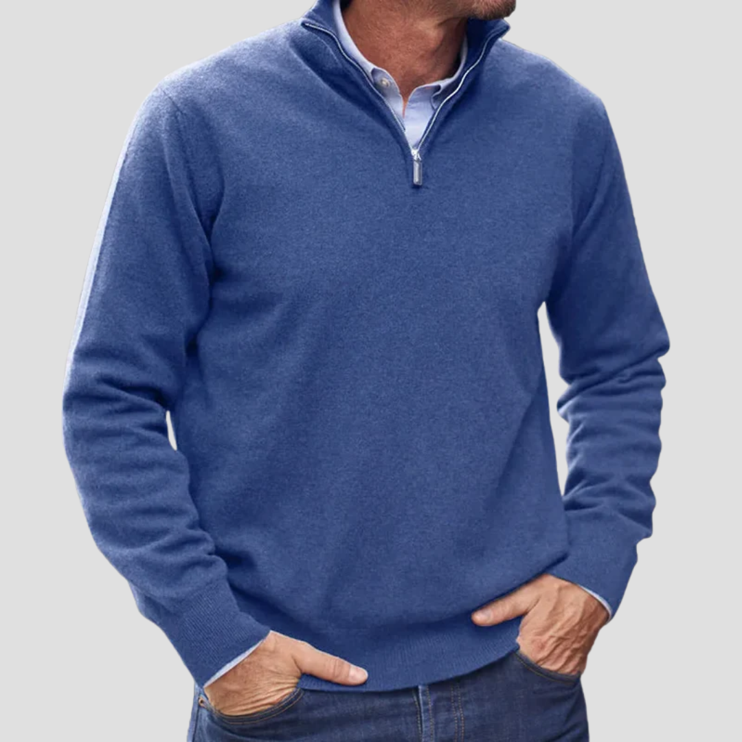 Men's Crew Neck Soft Knit Sweater