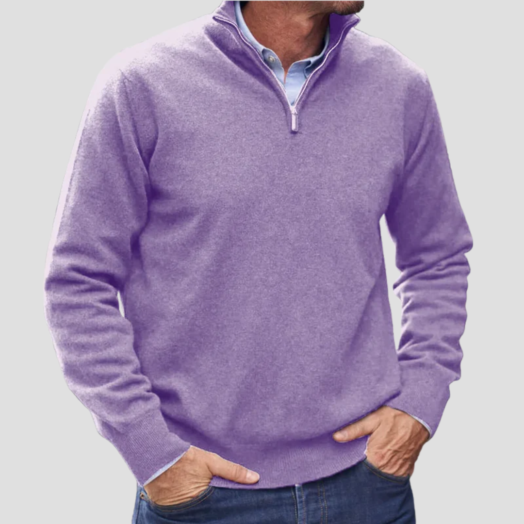Men's Crew Neck Soft Knit Sweater
