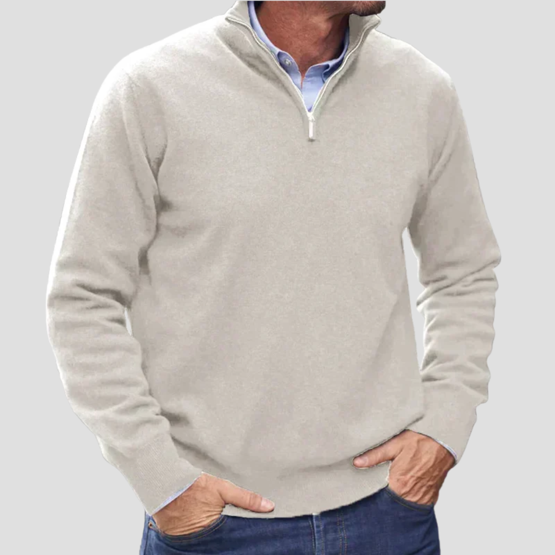 Men's Crew Neck Soft Knit Sweater