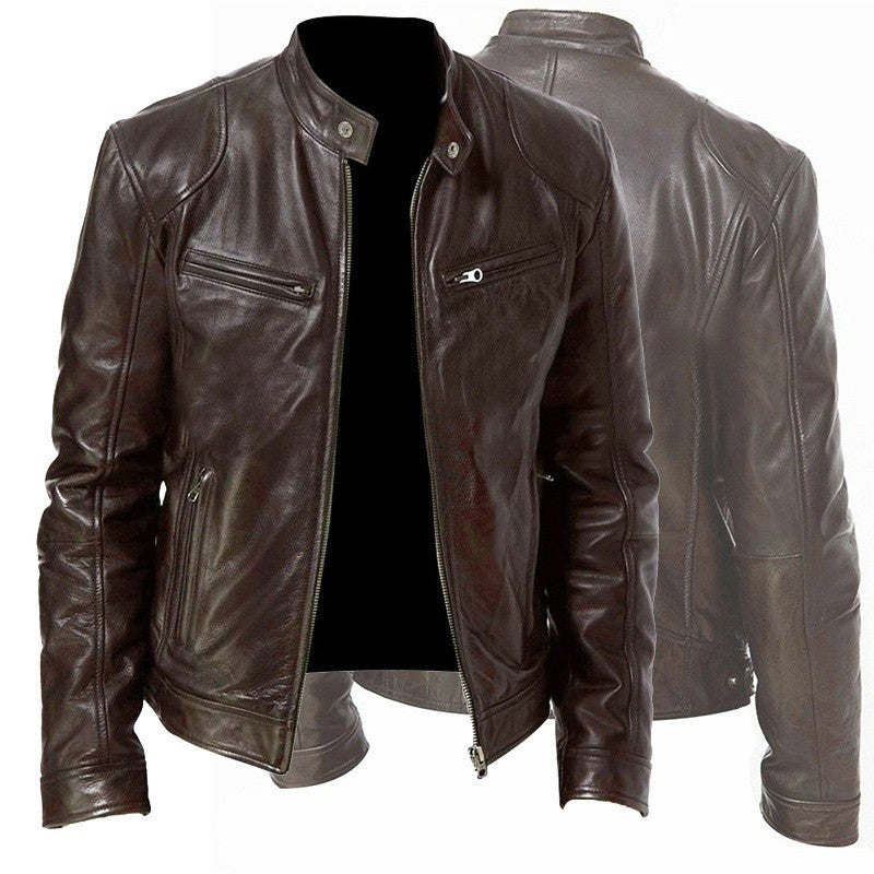 Giovanni Men's Leather Jacket