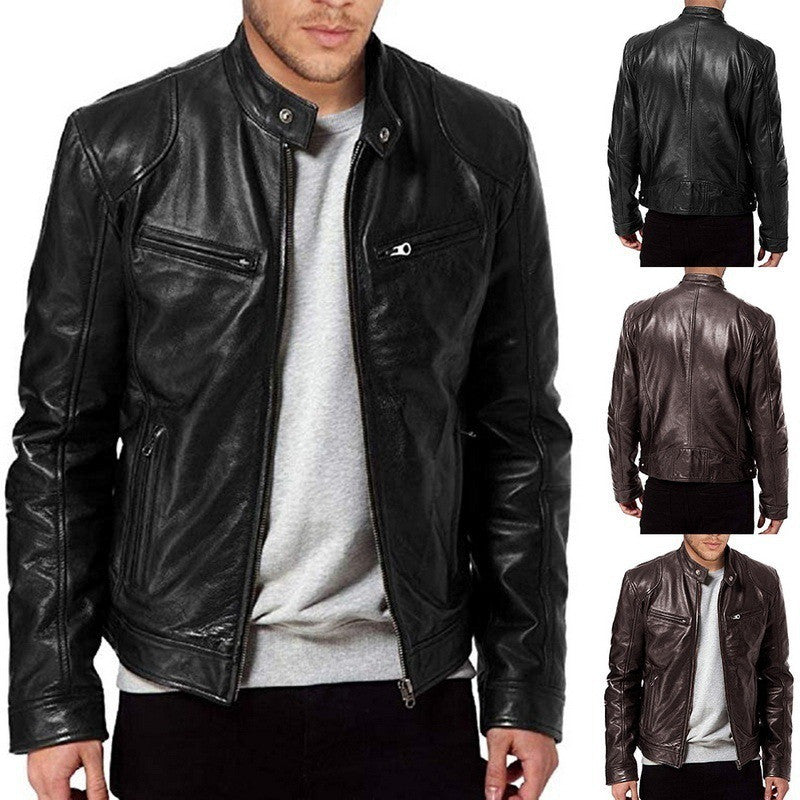 Giovanni Men's Leather Jacket
