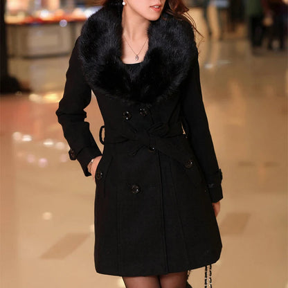 Eco Friendly Ladies Winter Parka Coat