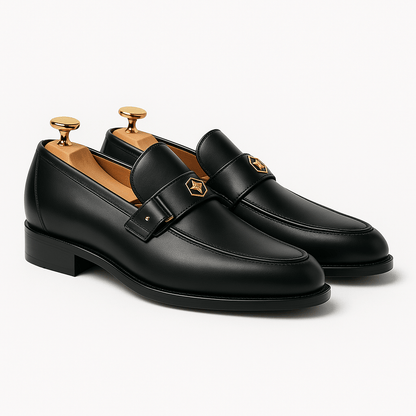 Men's Leather Loafers Clean Cut Design
