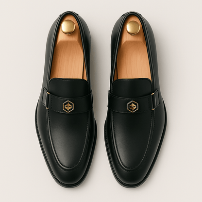Men's Leather Loafers Clean Cut Design