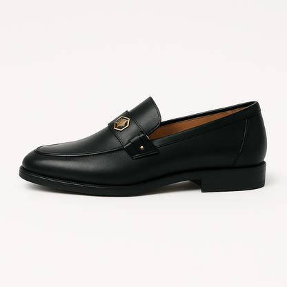 Men's Leather Loafers Clean Cut Design