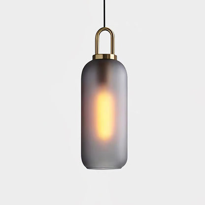 Sleek Glass Metal Pendant Light Fixture