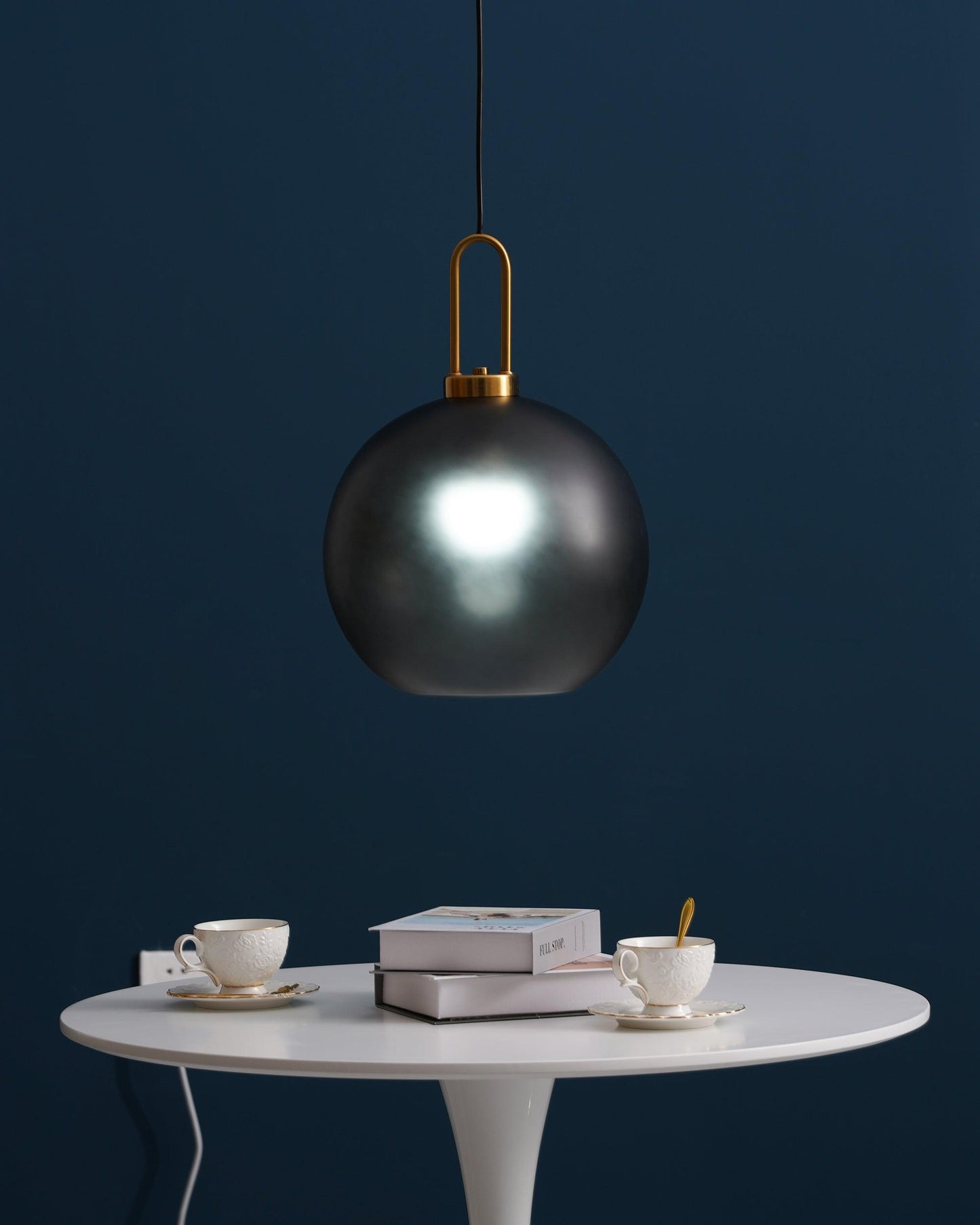 Sleek Glass Metal Pendant Light Fixture
