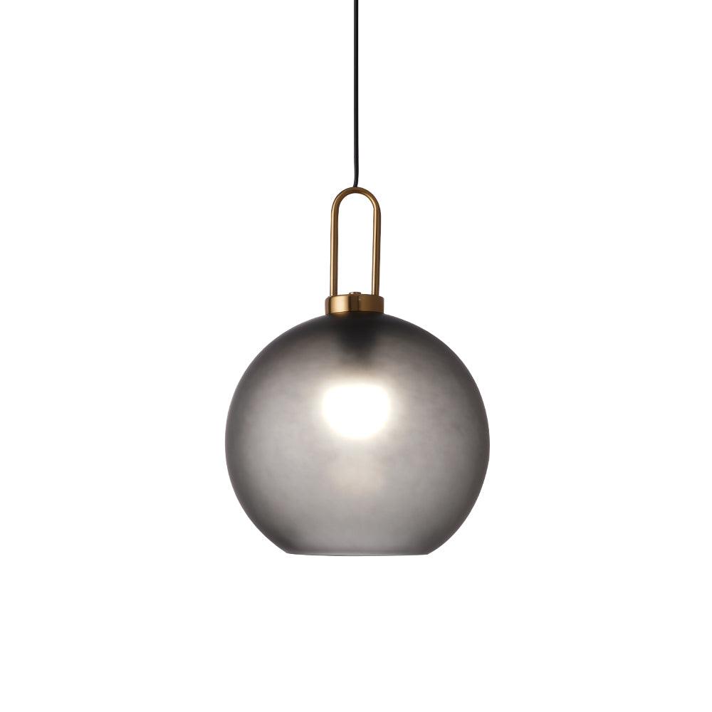 Sleek Glass Metal Pendant Light Fixture