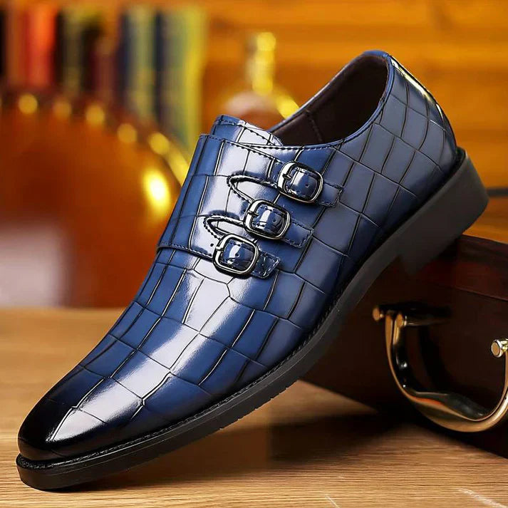 Designer Buckle Dress Shoes For Men