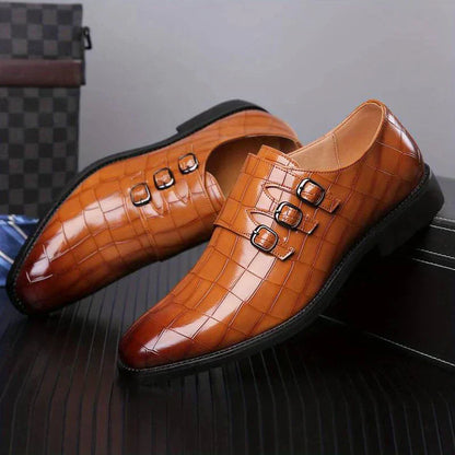Designer Buckle Dress Shoes For Men - OutfitLondon